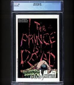 Marvel Age #8 CGC 9.8 Excelsior Cover 1983 Stan Lee Interview Marvel Comics NM