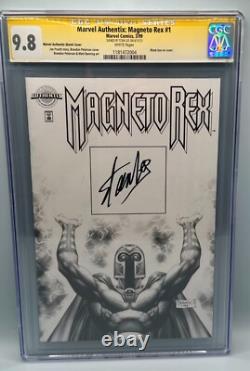 Marvel Authentix Magneto Rex #1 (1999) Marvel CGC 9.8 Signature Series Stan Lee
