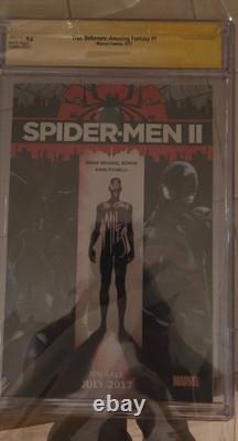 Marvel CGC 9.6 Signed Stan Lee True Believers Amazing Fantasy #1 Spider-Men II