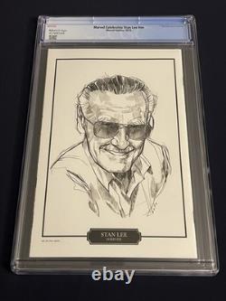 Marvel Celebrates Stan Lee #nn CGC 9.8 WHITE PAGES New Amsterdam Theater 2019