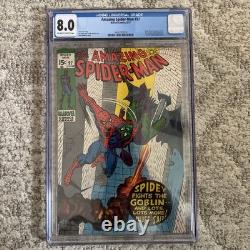 Marvel Comics Amazing Spider-Man #97 CGC 8.0 (1971) No Comics Code Drug Issue
