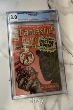 Marvel Comics Fantastic Four #16 (1963) CGC 3.0 Return of Doctor Doom Ant-Man