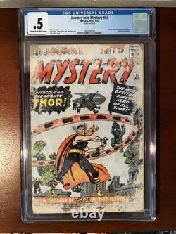 Marvel Comics Journey into Mystery #83 1962 Complete CGC. 5 Origin & 1st Thor