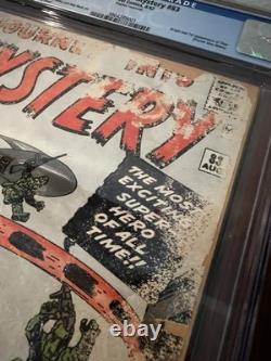 Marvel Comics Journey into Mystery #83 1962 Complete CGC. 5 Origin & 1st Thor