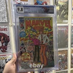 Marvel Comics Marvel Age #8 CGC 9.8 Stan Lee 11/1983