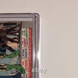 Marvel Comics Marvel Super-Heroes #12 (1967) CGC 7.0 1st Captain Marvel Stan Lee