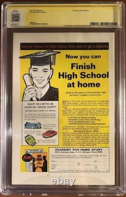 Marvel Comics The X-Men #57 1969 LIKE CGC CBCS 6.5 SIGNED 2X Neal Adams Stan Lee