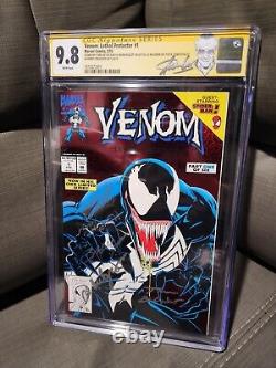 Marvel Comics Venom Lethal Protector 1 CGC 9.8 SS Signed By Stan Lee And More