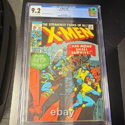 Marvel Comics X-Men #70 (1971) CGC 9.2 Near Mint- Bronze Age Single Issue