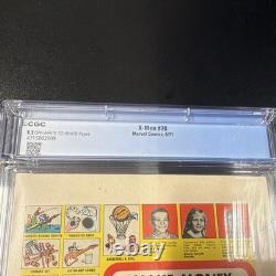Marvel Comics X-Men #70 (1971) CGC 9.2 Near Mint- Bronze Age Single Issue