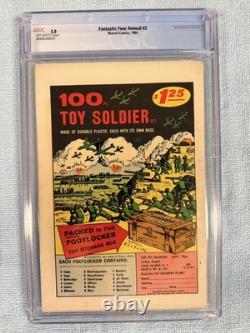 Marvel Fantastic Four Annual #2 Origin of Doctor Doom 1964 CGC 5.0 Stan Lee Kirb