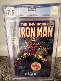 Marvel Iron Man #1 Silver Age First Issue 1968 CGC 7.5