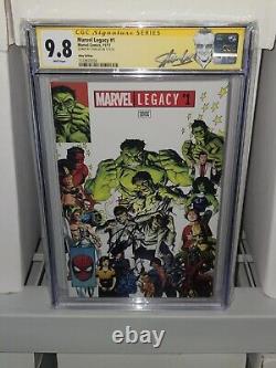 Marvel Legacy #1 CGC SS Signature Autograph STAN LEE Variant Return Wolverine