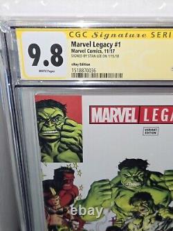 Marvel Legacy #1 CGC SS Signature Autograph STAN LEE Variant Return Wolverine