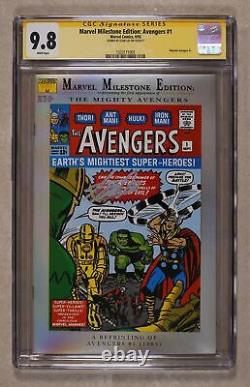 Marvel Milestone Edition Avengers #1 CGC 9.8 SS Stan Lee 1323171005