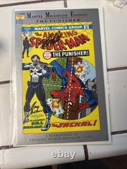 Marvel Milestone Edition The Amazing Spider-Man #129 #1 signed by Stan Lee
