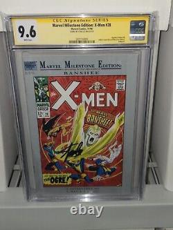 Marvel Milestone Edition X-Men #28 CGC SS Signature Autograph STAN LEE Signed