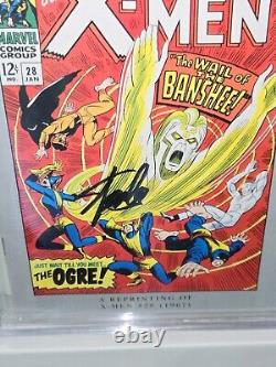 Marvel Milestone Edition X-Men #28 CGC SS Signature Autograph STAN LEE Signed