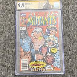 Marvel New Mutants #87 (1990) CGC 9.4 Todd McFarlane Stan Lee Signed