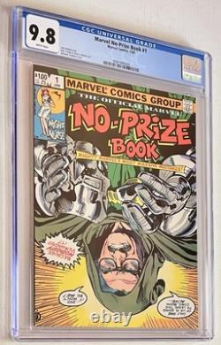 Marvel No Prize Book #1 (1983) Classic Stan Lee as Dr Doom CGC 9.8