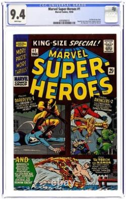 Marvel Super Heroes #1 CGC 9.4 1966 4595898010