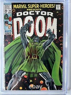 Marvel Super Heroes 20 (1969) Marvel CGC 6.5 1st Solo Dr. Doom