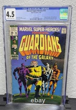Marvel Super-Heroes Gardians of The Galaxy #18 CGC 4.5 Origina & 1st App Key