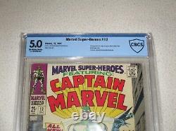 Marvel Super-heroes 12 Cbcs 5.0 And 13 Cgc 5.5