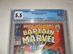 Marvel Super-heroes 12 Cbcs 5.0 And 13 Cgc 5.5