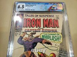 Marvel Tales of Suspense 97 Iron Man Whiplash CGC 6.5 Stan Lee & Jack Kirby 1968