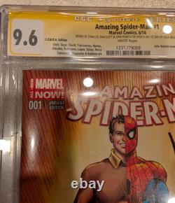 Marvel The Amazing Spider-Man 1 CGC 9.6 Signature Stan Lee John Romita Dan Slott