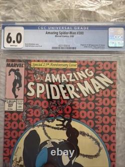 Marvel The Amazing Spider-Man #300 Comic Book (May 1988) CGC 6.0 1st App. Venom
