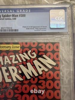 Marvel The Amazing Spider-Man #300 Comic Book (May 1988) CGC 6.0 1st App. Venom