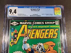 Marvel The Avengers #196 High Grade Cgc Nm+ 9.4 Stan Lee Key Book 1st Taskmaster