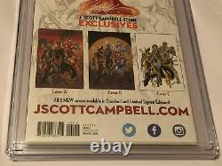 Marvel X-Men Gold #1 Recalled Campbell Edition A CGC 9.8 Signed by Stan Lee