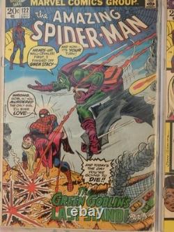 Marvel comics Amazing Spider-man 121 122 death of Gwen Stacy goblin