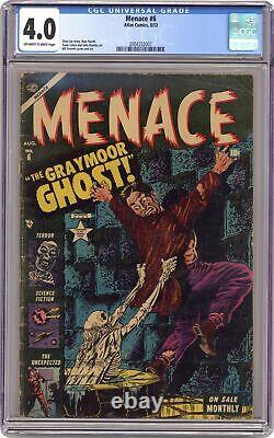 Menace #6 CGC 4.0 1953 2004232007