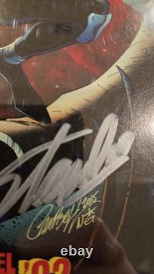 Ms. Marvel 002'92 Variant Edition Comic Signed by Stan Lee CGC Signature Series