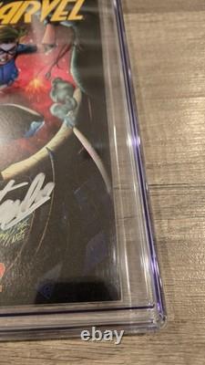 Ms. Marvel 002'92 Variant Edition Comic Signed by Stan Lee CGC Signature Series