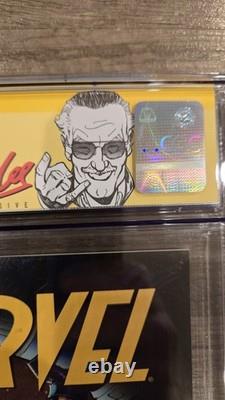 Ms. Marvel 002'92 Variant Edition Comic Signed by Stan Lee CGC Signature Series