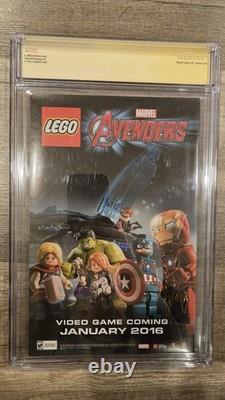 Ms. Marvel 002'92 Variant Edition Comic Signed by Stan Lee CGC Signature Series