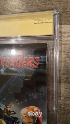 Ms. Marvel 002'92 Variant Edition Comic Signed by Stan Lee CGC Signature Series