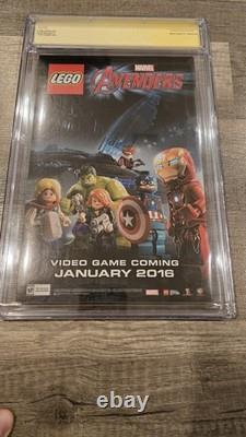 Ms. Marvel 002'92 Variant Edition Comic Signed by Stan Lee CGC Signature Series