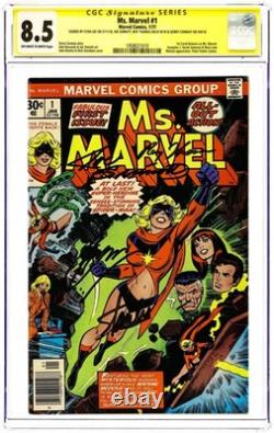 Ms. Marvel #1 CGC 8.5 SS Stan Lee/Sinnott/Thomas/Conway 1977 1958021010