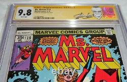 Ms. Marvel #18 CGC SS 9.8 Signature Autograph STAN LEE 1st Mystique Avengers POW