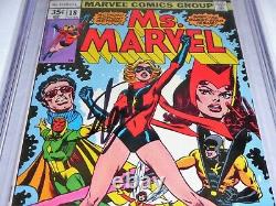 Ms. Marvel #18 CGC SS 9.8 Signature Autograph STAN LEE 1st Mystique Avengers POW