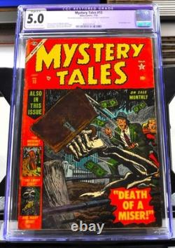 Mystery Tales #13, 7/53 Atlas Comics CGC 5.0, Pre-code