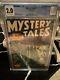 Mystery Tales 3 Cgc 2.0 Atlas White Pages Stan Lee Russ Heath 1952