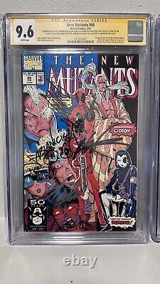 NEW MUTANTS #98 CGC SIGNED BY ALL CREATORS Signed Stan Lee, Rob, Fabian & MORE