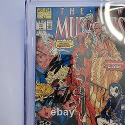New Mutants #98 CGC SS 9.8 Signed by ROB LIEFELD AND STAN LEE